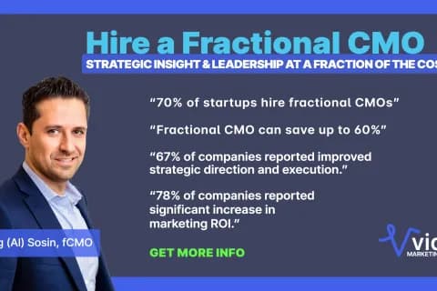 Fractional CMOs work closely with leadership teams to clarify business objectives and develop marketing strategies that align with the company's overall goals.