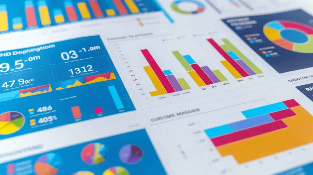 Marketing graphs and analytics for measuring performance and ROI