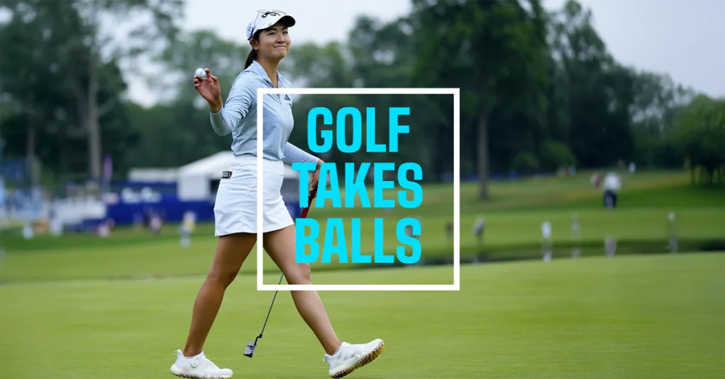 A "Golf Takes Balls" Ad Campaign